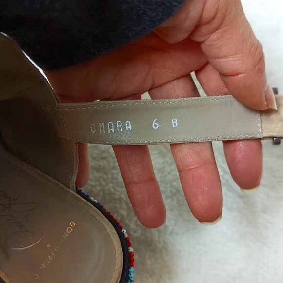 Donald J Pliner Tan Omara Suede Slingback Heels - Size 6 - Picture 9 of 9